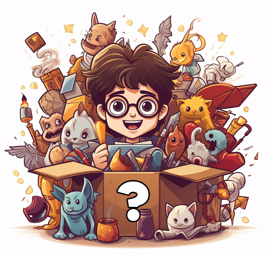 Mega Mystery Box Harry Potter Pudełko Niespodzianka