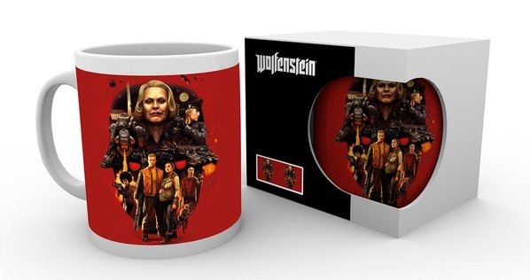 Gbeye GBeye Wolfenstein - Face of Death kubek kolekcjonerski 300ml MG2723