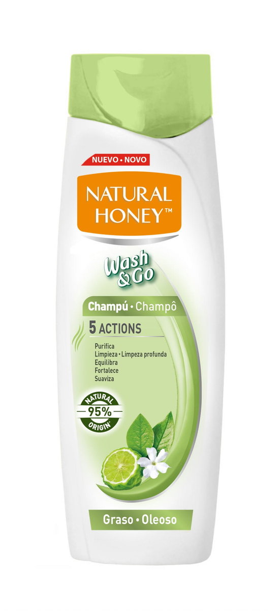 Natural Honey, Szampon Do Włosów Tłustych, 400ml