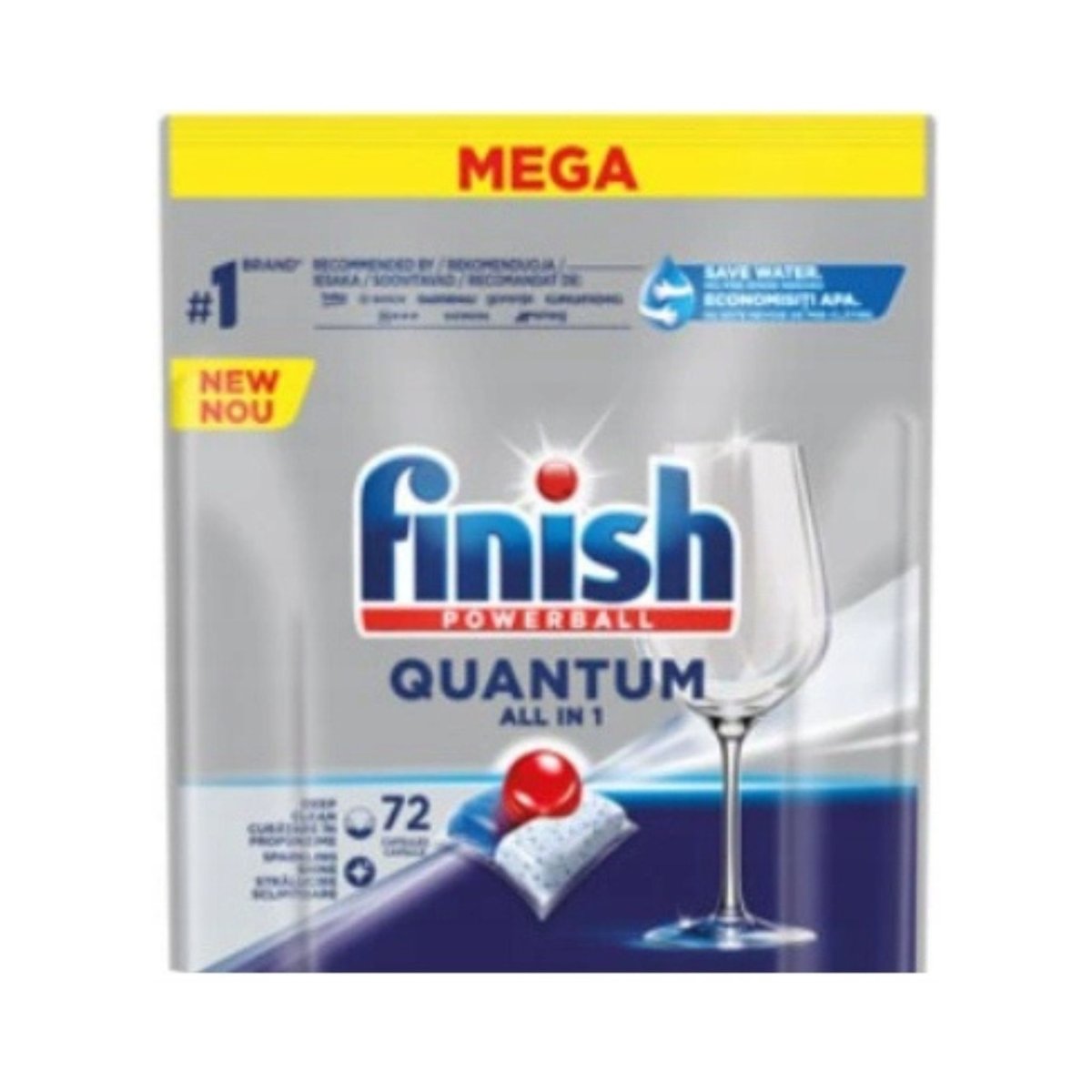 FINISH Quantum kapsułki do zmywarki 72 szt