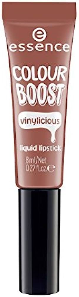 Essence COLOUR BOOTS - Vinylicious liquid lipstisk - Pomadka w płynie - 02 - NUDE IS THE NEW CUTE ESSBLPPL-WPL