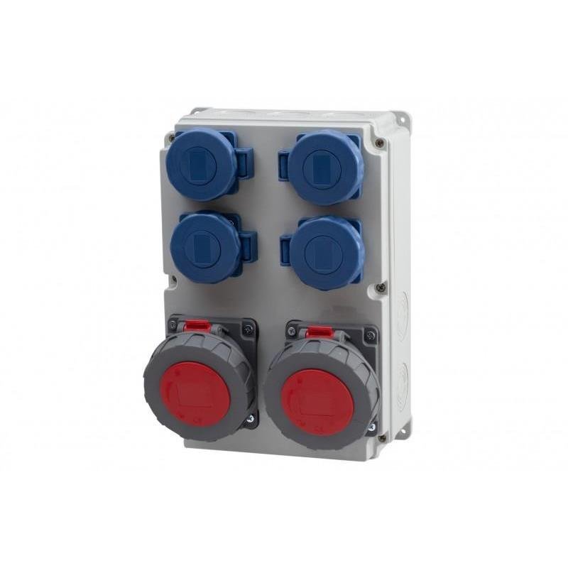 Rozdzielnica R-300 - gniazda 2x16A/5P, 4x230V IP65