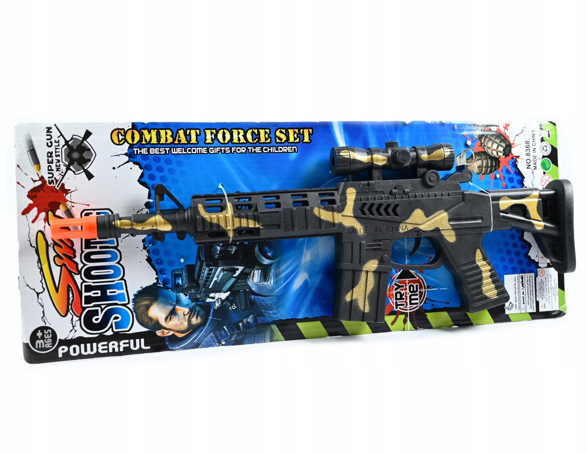 KARABIN MASZYNOWY KAŁASZNIKOW PISTOLET DLA DZIECI