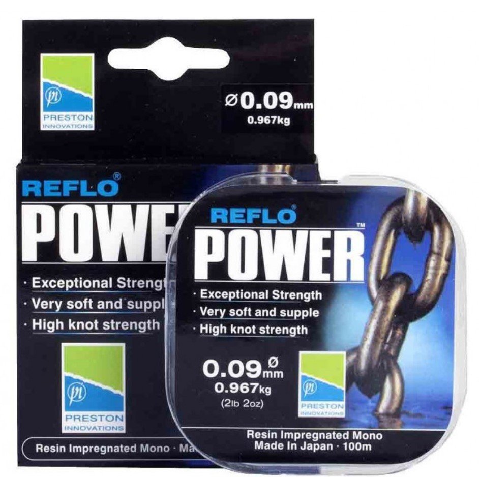 ŻYŁKA PRZYPONOWA PRESTON REFLO POWER 100 m 0,11 mm