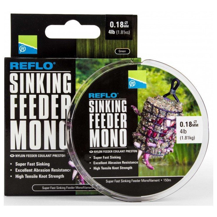ŻYŁKA FEEDER PRESTON REFLO SINKING MONO 0.16 mm 150 m