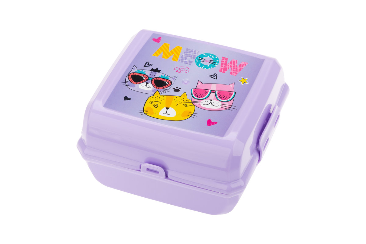 Zdjęcia - Pojemnik na żywność Florina Lunchbox IML COOL 14,3 x 14,3 x 8,5 cm wzór 2 