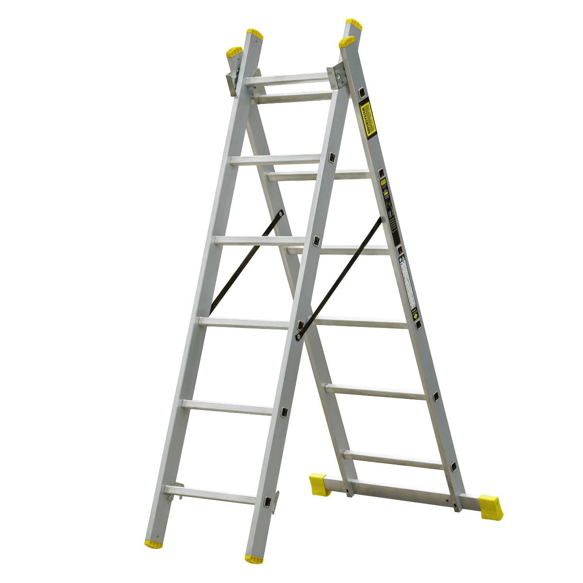 Drabina 2X6 Aluminiowa 2 elementowa Bayersystem