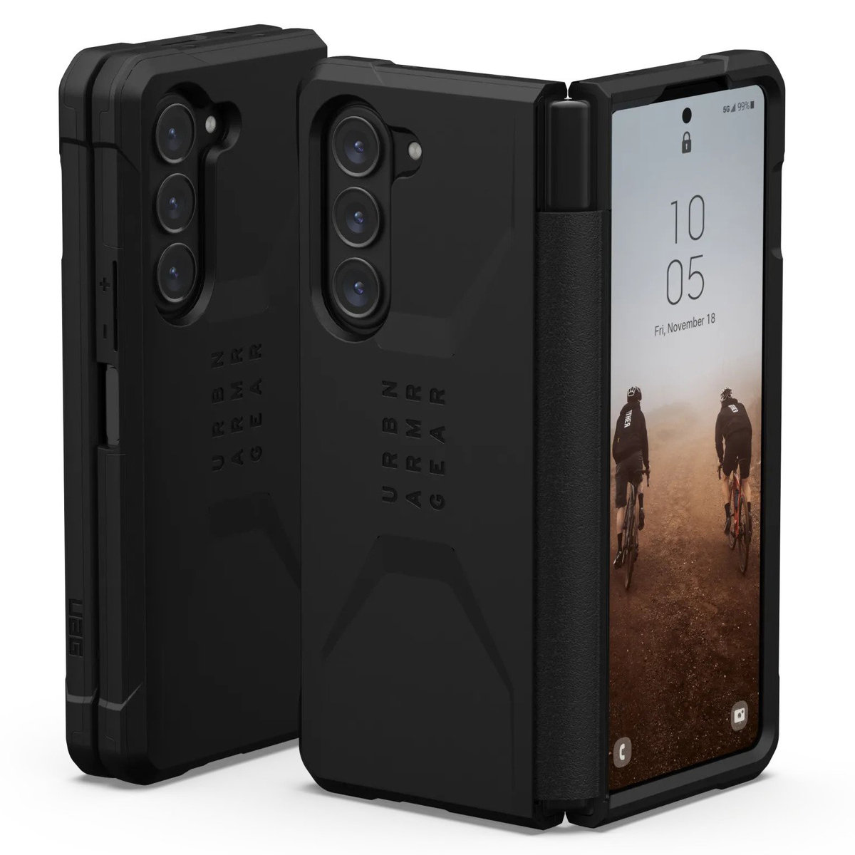 UAG Civilian - etui obudowa ochronna do Samsung Galaxy Z Fold 5 5G (black)