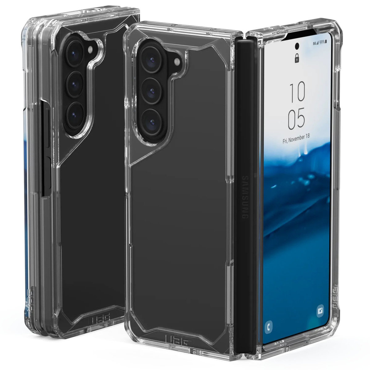 UAG Plyo - etui obudowa ochronna do Samsung Galaxy Z Fold 5 5G (ice)