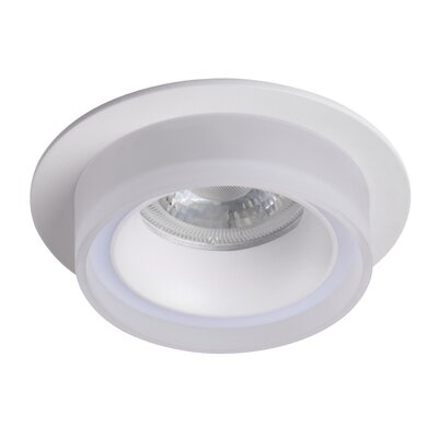 Oprawa punktowa okrągła max 10W LONVI DSO W-W bez oprawki IP20 biały 35741