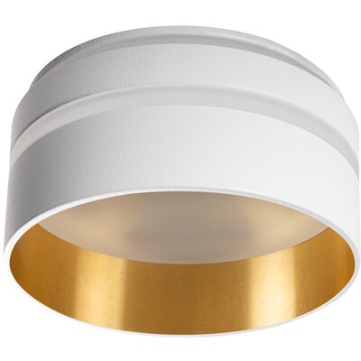 Kanlux 29233 - Oprawa wpuszczana GOVIK 10W biała/złota