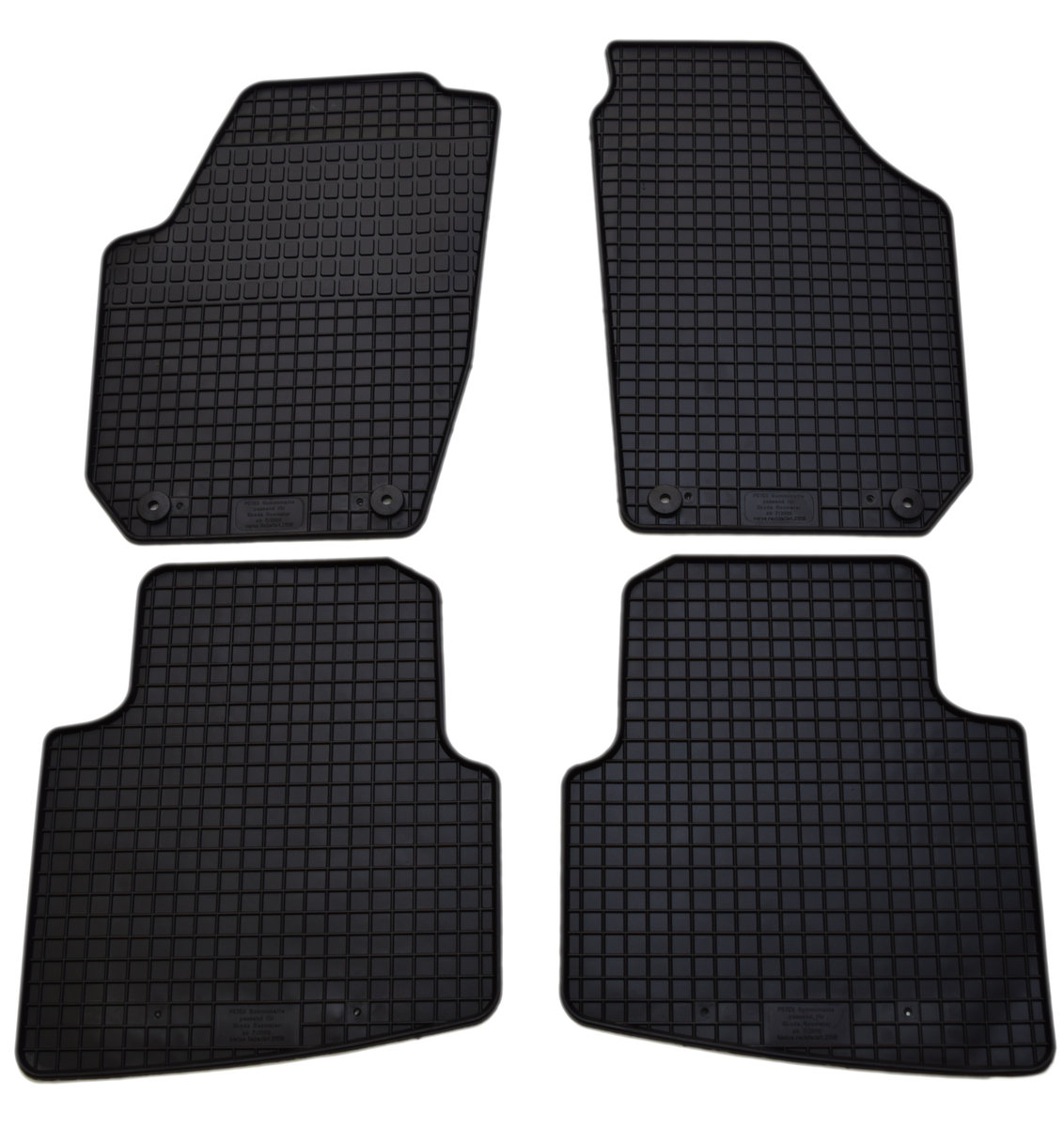 PETEX Petex 21110 mata gumowa 4-częściowy, liczba 4 21110