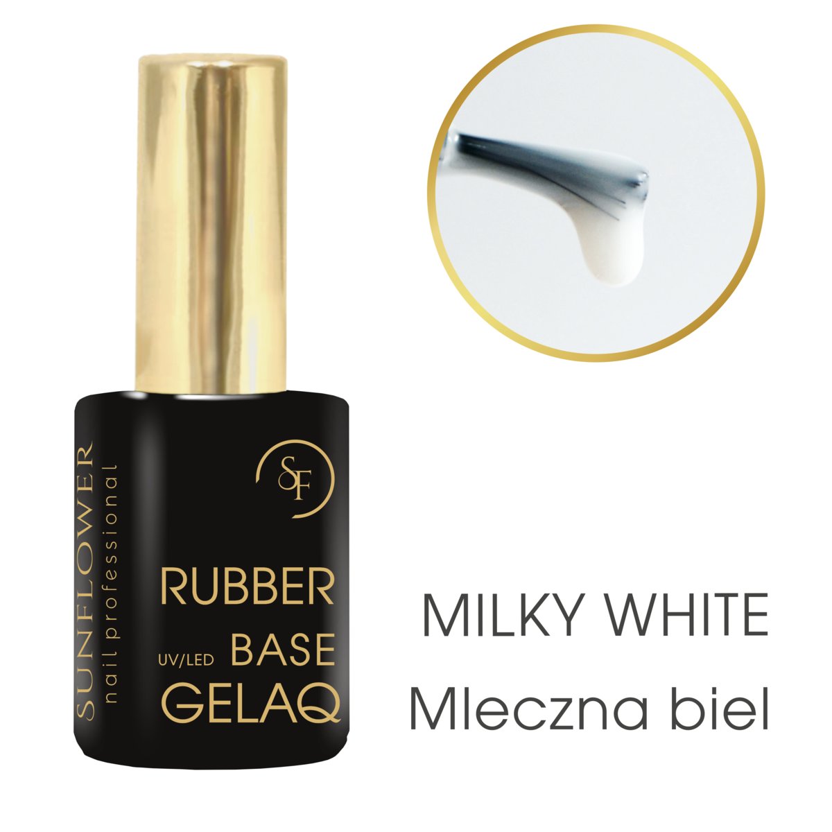 Gelaq Base Rubber 9g Milky White
