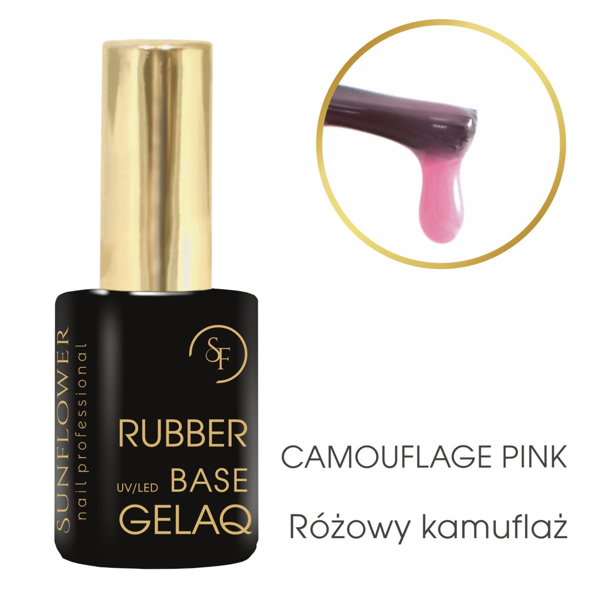 Gelaq Base Rubber 9g Camouflage Pink - 401