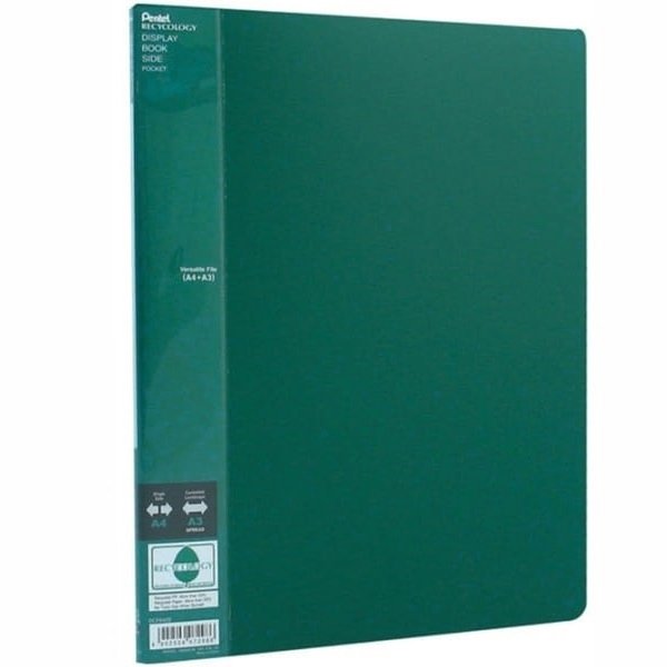 Pentel Album ofertowy A4/A3 side 20 zielony DCF642-D
