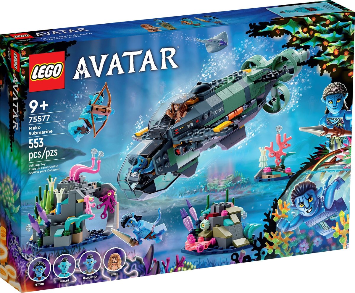 LEGO Avatar Łódź podwodna Mako 75577