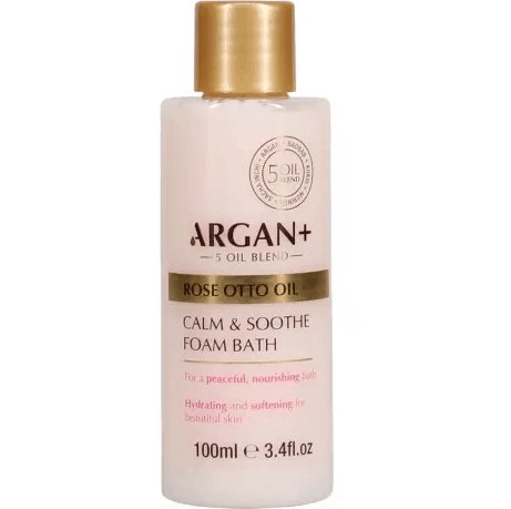 Argan+, Nawilżająca Pianka Do Kąpieli Z Awokado, 100ml