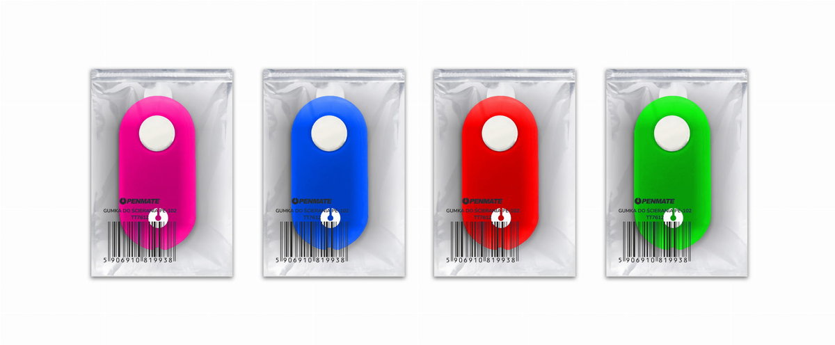 Penmate Gumka do ścierania PE-102 w opakowaniu 24 szt.