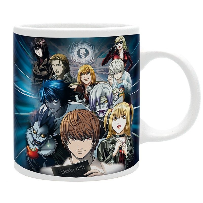 Kubek Death Note - Bohaterowie (320 ml)