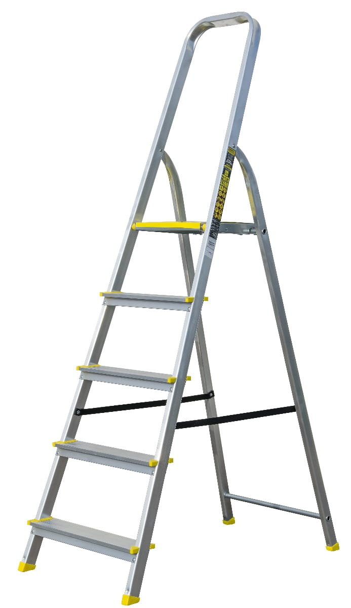 Drabina Aluminiowa 5-Stopniowa 120Kg Domowa BS-DA5 Bayersystem