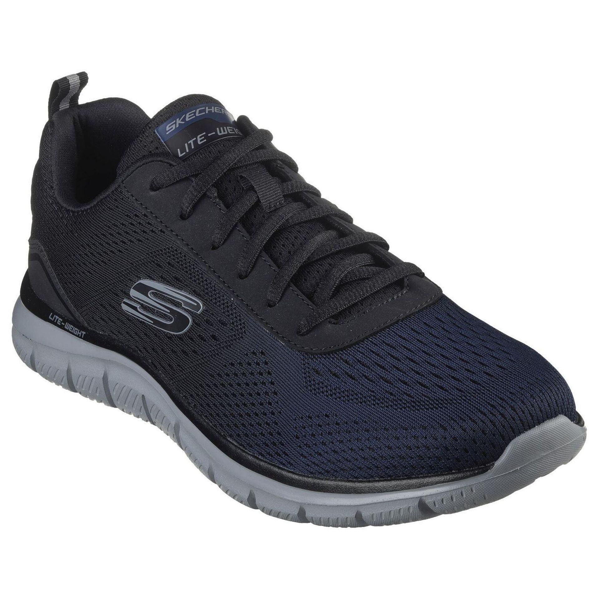 Męskie sneakers Skechers Track Ripkent 232399-NVBK r.47,5