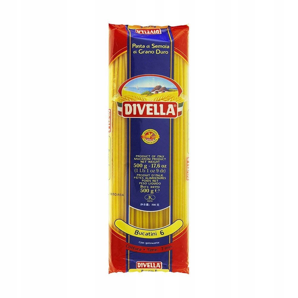Divella Bucatini 6 włoski makaron 500 g