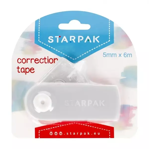 Korektor w taśmie 5mmx6m szary - STARPAK