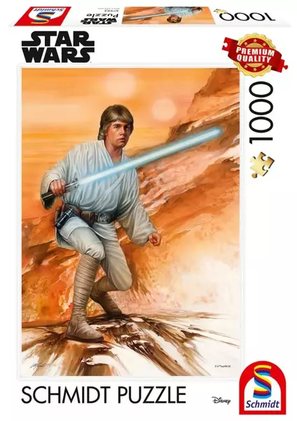 Puzzle 1000 PQ Star Wars Luke Skywalker 111747 - Schmidt Spiele Puzzle