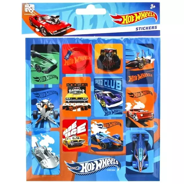 Naklejki kwadrat Hot Wheels - STARPAK