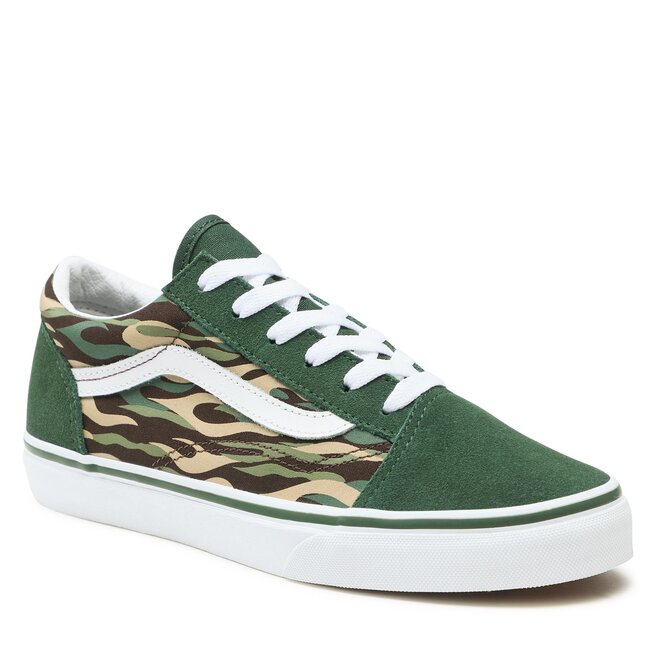 Tenisówki Vans Jn Old Skool VN0A5EE6BGK1 Green/Multi