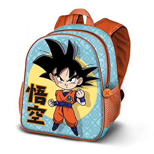 Dragon Ball Brave-Basic plecak, niebieski, NIEBIESKI, Jeden rozmiar, Plecak Basic Brave