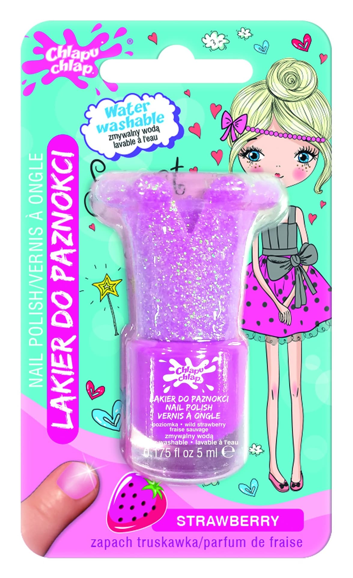 CHLAPU CHLAP LAKIER d/pazn 5ml jasnoróżowy