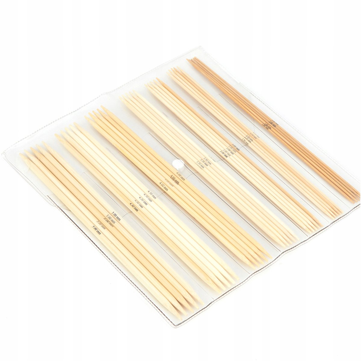 zestaw drutów do skarpet 15cm KNITPRO BAMBOO