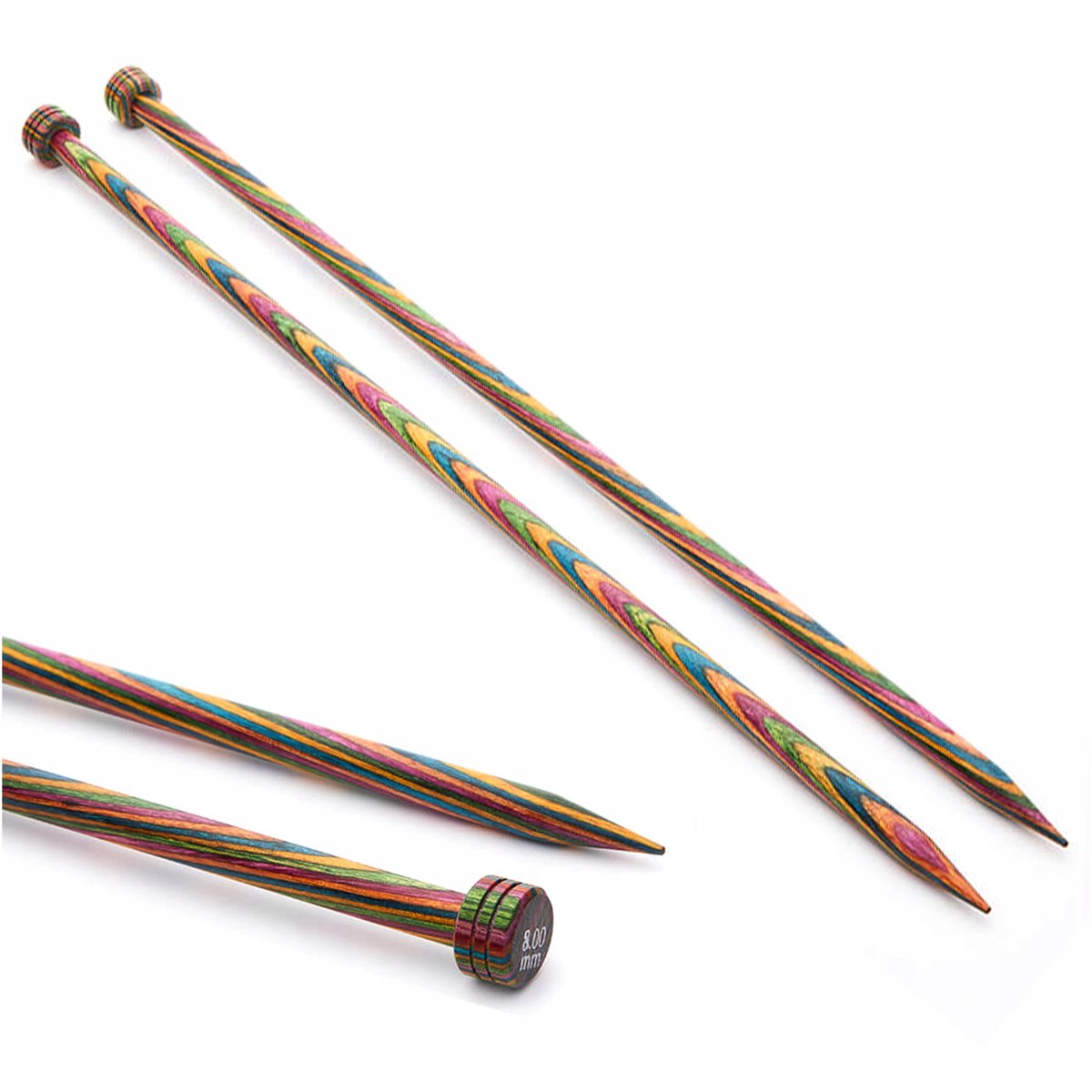 druty drewniane proste 35 3,75 KNITPRO SYMFONIE