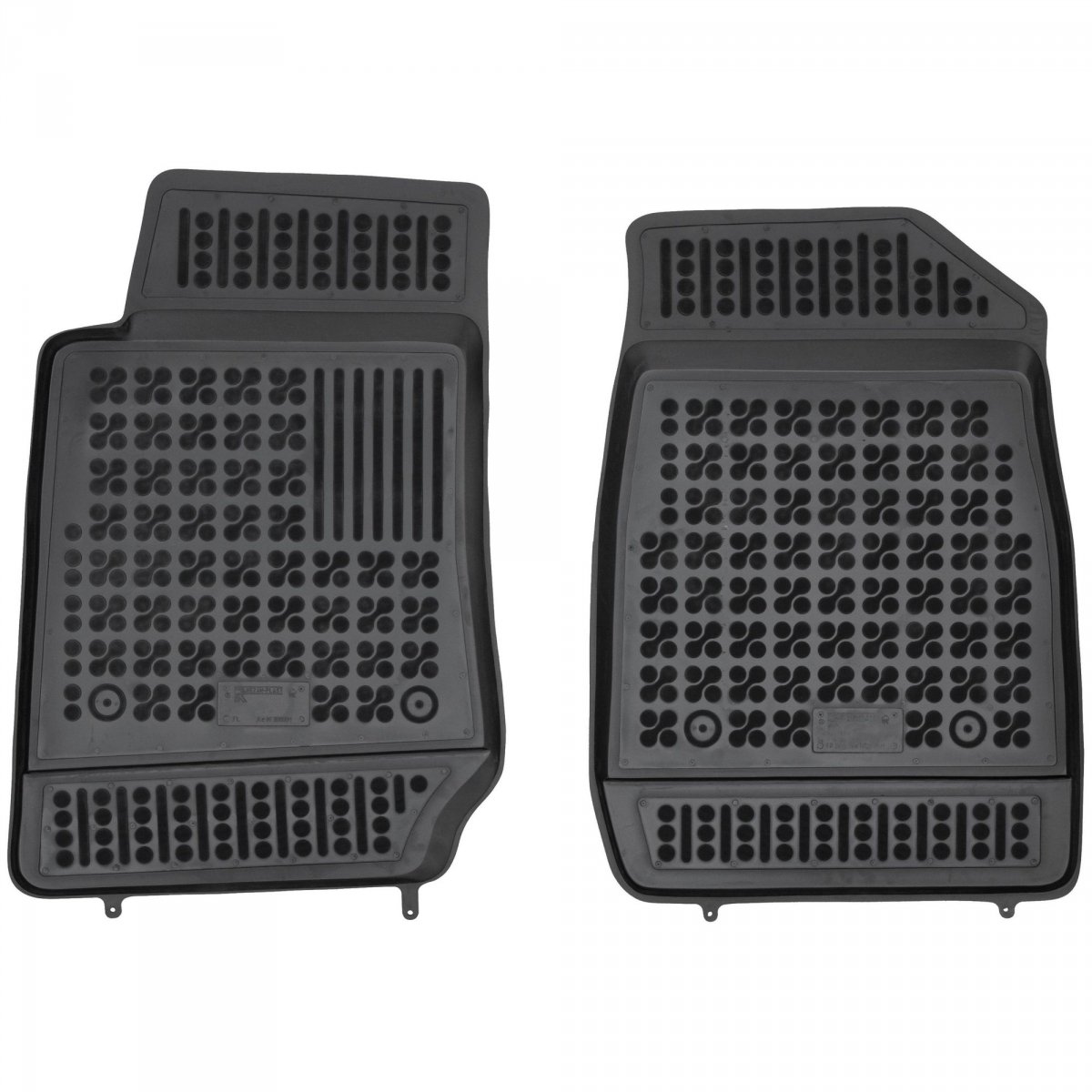 REZAW Plast Dywaniki korytka gumowe Isuzu D-MAX II od 2011 przedni rząd siedzeń 203901P