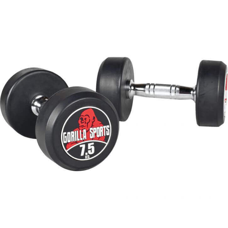 Gorilla Sports Hantli profesjonalne 2x7,5 kg (100277-00008-0106)