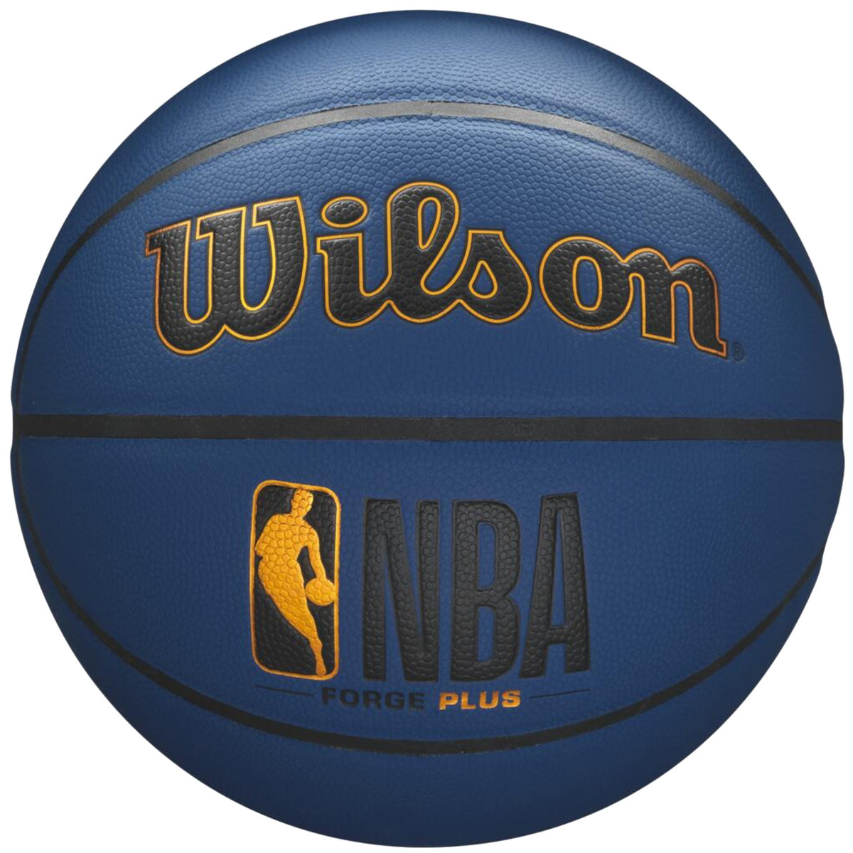 Wilson NBA Forge Plus Ball WTB8102XB, unisex, piłki do koszykówki, Granatowe