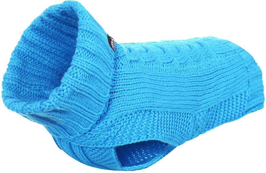 Sweter dla psa Rukka  Wooly, turkusowy - Dł. grzbietu: ok. 26 cm (roz. XS)