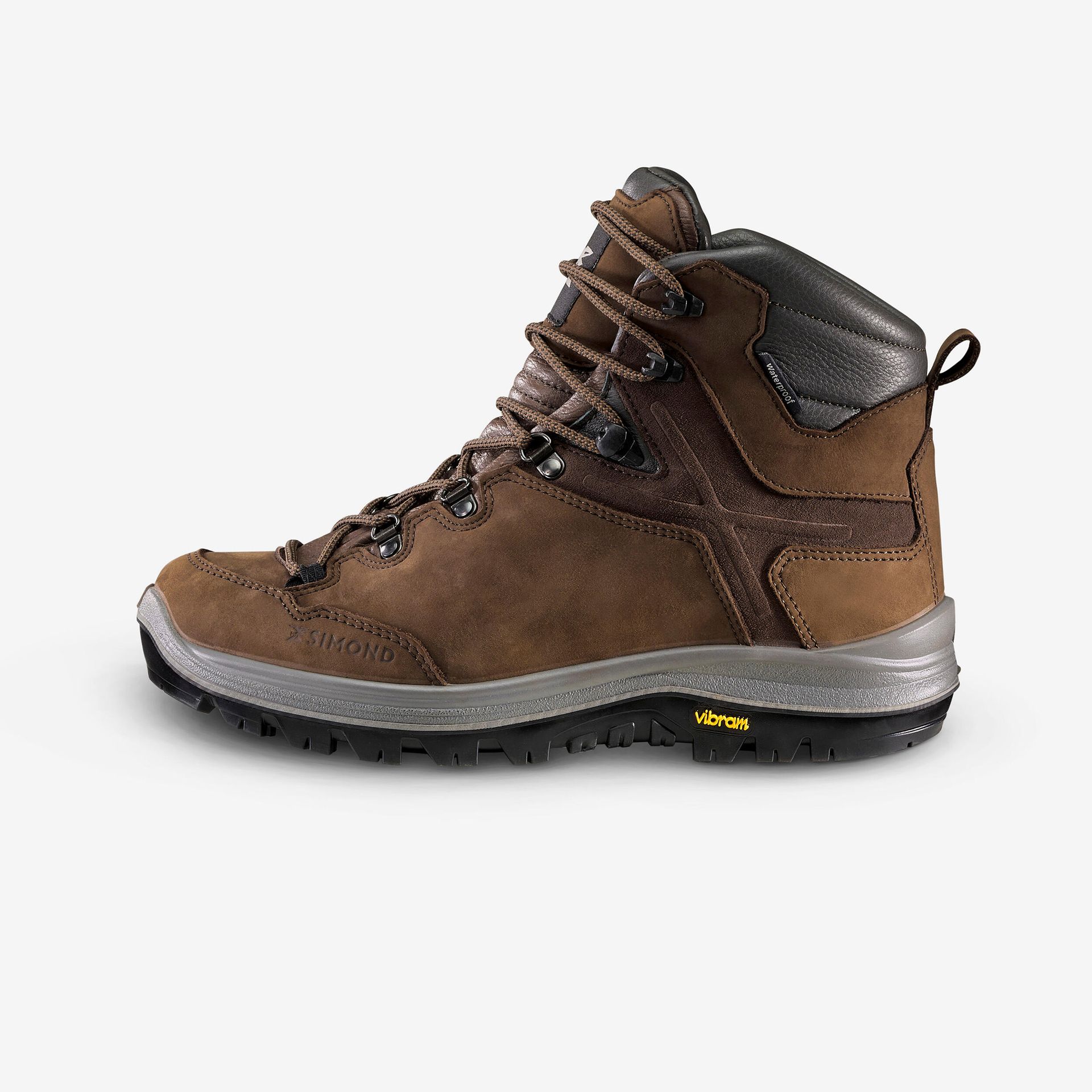 Buty trekkingowe męskie MT500 skóra wodoodporne