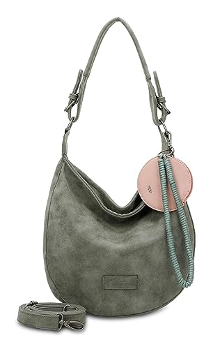 Fritzi aus Preussen Fritzi Vintage antracyt Hobo, antracytowy