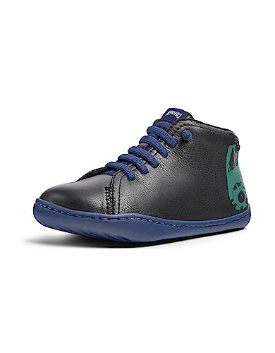 CAMPER Buty dziecięce Peu Cami Kids Ankle Boot, uniseks, czarny, 33 EU