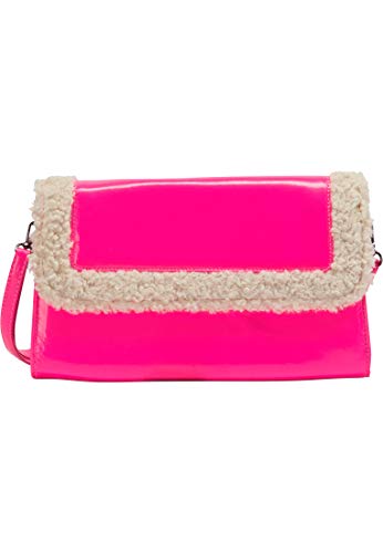 swirlie Damska torba na ramię, neonowa różowa, różowy neonowy