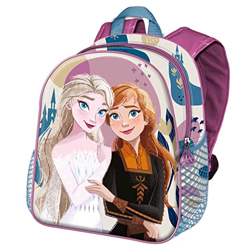 Frozen 2 Castle-Basic plecak, wielokolorowy, wielobarwny, Jeden rozmiar, Plecak Basic Castle