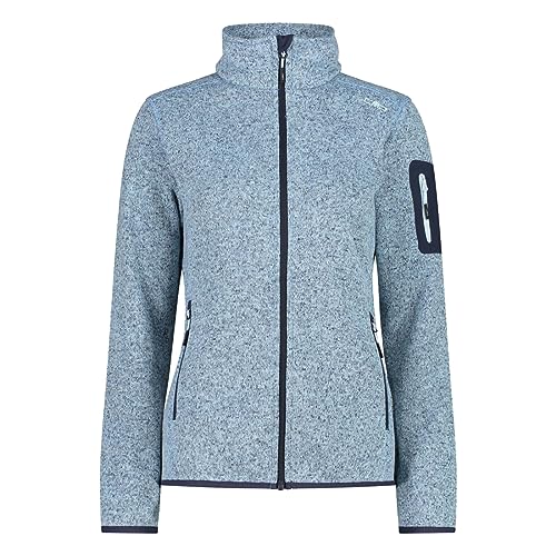 CMP damska kurtka Knit-Tech B.Blue-Biały, 48