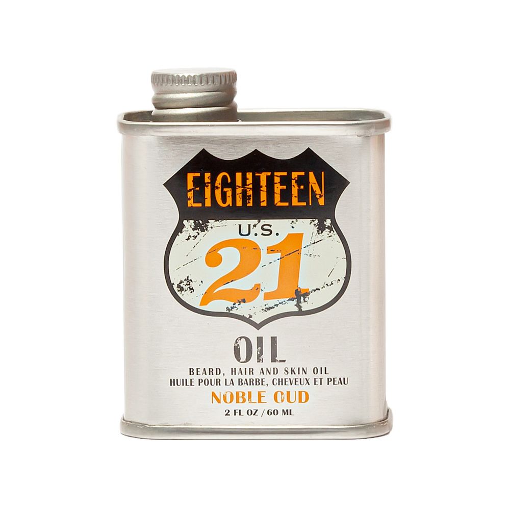 18.21 Man Made Noble Oud Oil Olejek do włosów, brody i ciała 60 ml