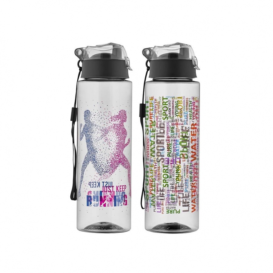 Butelka plastikowa lycia 800ml kod: 40L-BUT-BSF00875