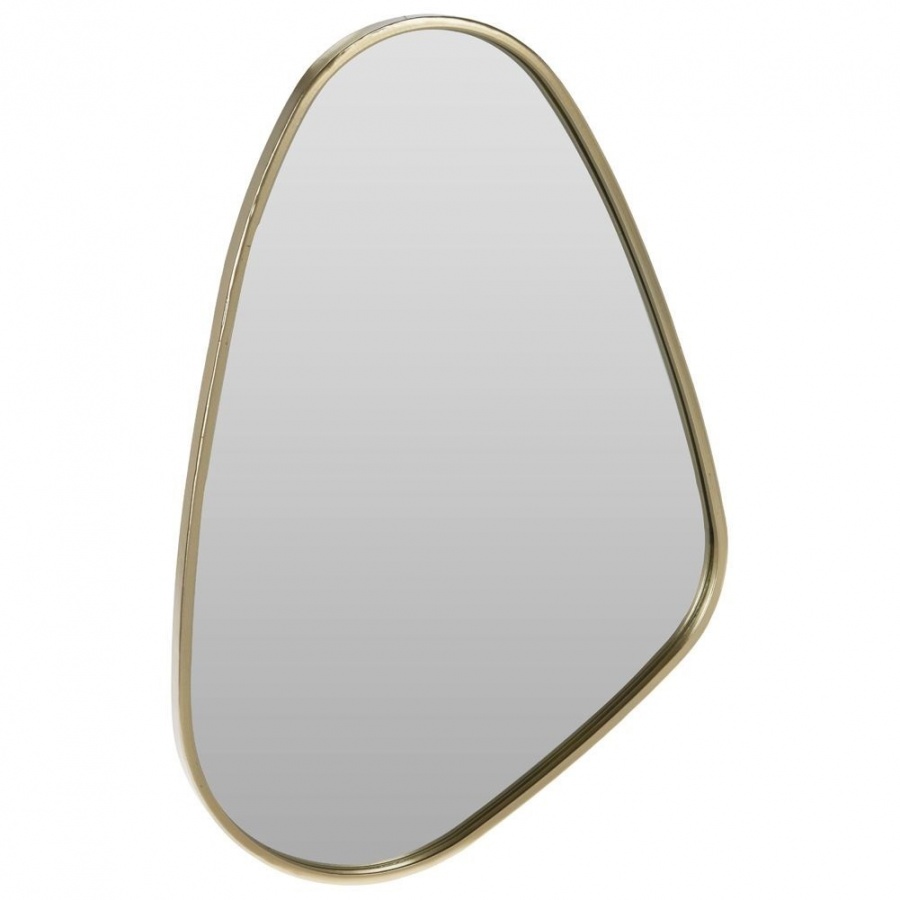 Lustro ścienne złote 28x40 cm kod: O-569722