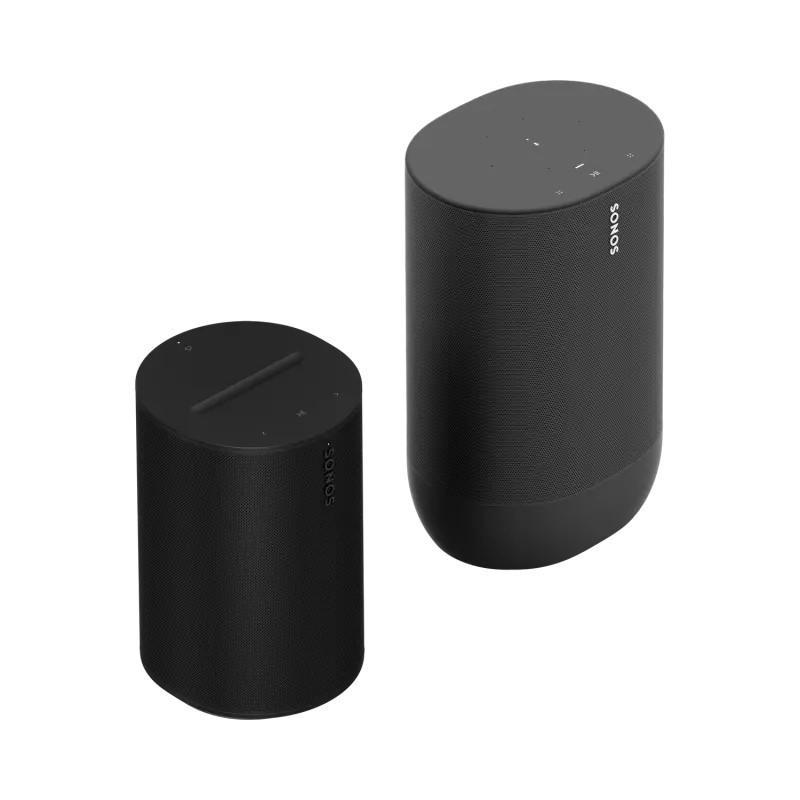 Zestaw: Sonos Era 100/Move, Kolor: Czarny