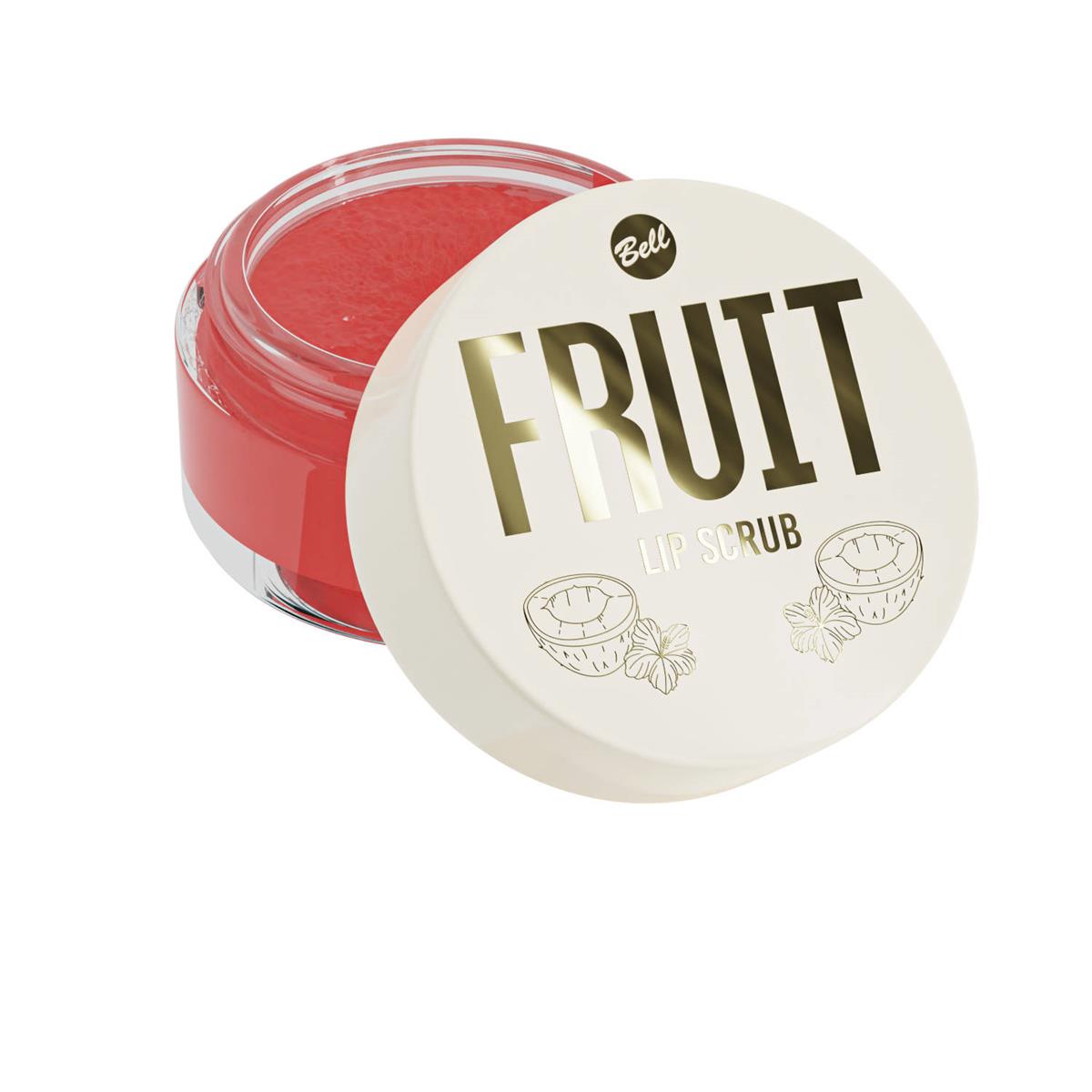 Bell Wegański Peeling Do Ust Extra 1 2023 Fruit Lip Scrub, 6g