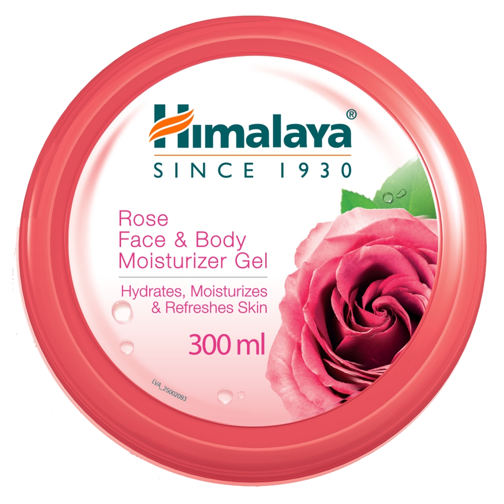 Himalaya Różany nawilżający żel do twarzy i ciała 300ml